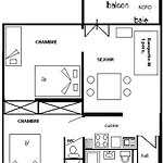 Le Mustag - 3 Pieces 6/7 Pers - Le Mustag -024mu- Plagne Centre Mae-5754 Apartment