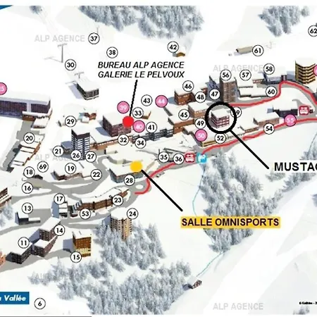 Appartamento Le Mustag - 3 Pieces 6/7 Pers - Le Mustag -024mu- Plagne Centre Mae-5754 La Plagne