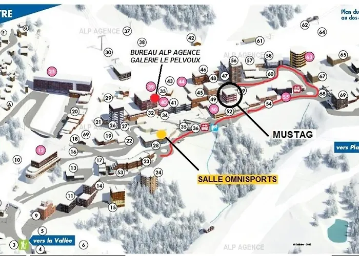 شقة Le Mustag - 3 Pieces 6/7 Pers - Le Mustag -024mu- Plagne Centre Mae-5754 لا بلاني